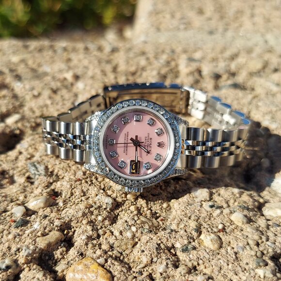 ?Sale? Rolex Ladies 26mm Datejust 6919 Diamond jubilee steel main image 5